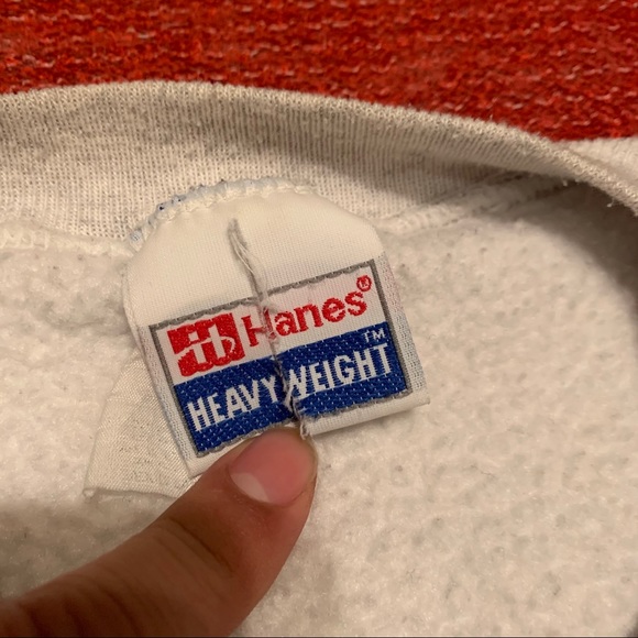 Vintage embroidered crewneck sweater - Picture 3 of 3